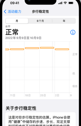 桥头镇iPhone手机维修如何在iPhone开启'步行稳定性通知'