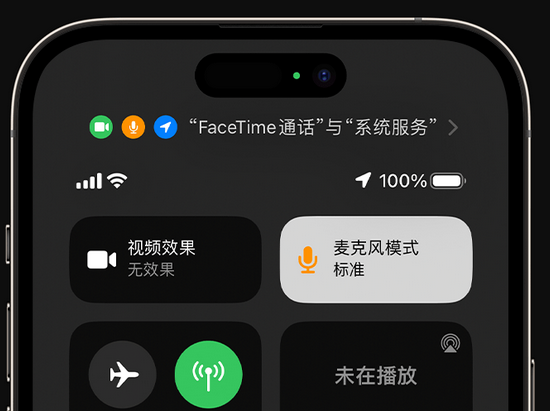 桥头镇苹果授权维修网点分享iPhone在通话时让你的声音更清晰 